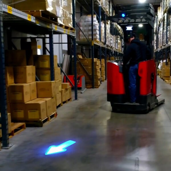 Forklift Blue Arrow Light