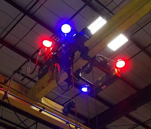 overhead crane warning lights image