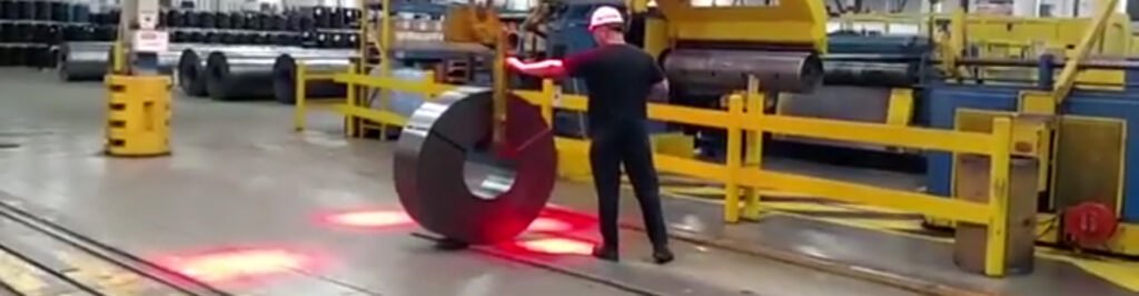 overhead crane warning lights image