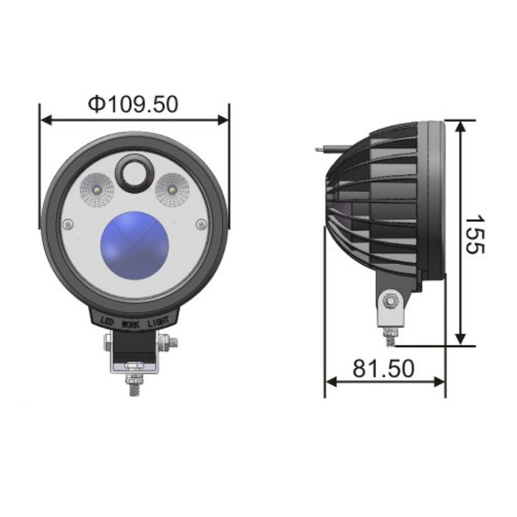 forklift camera image