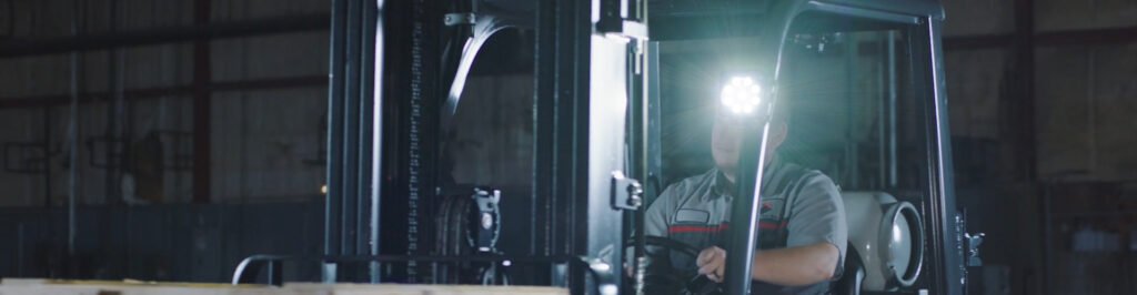 forklift work lights image
