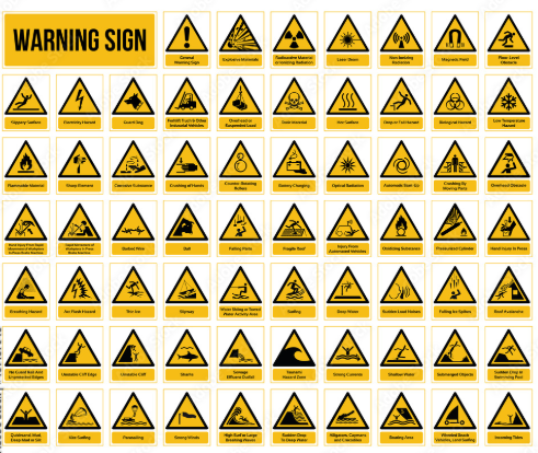 Warning and Alert Signs