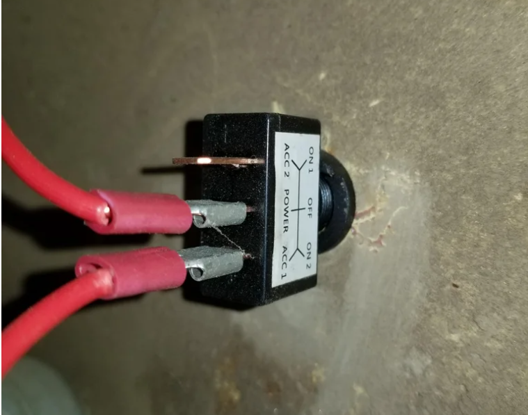 Installing the Toggle Switch Image