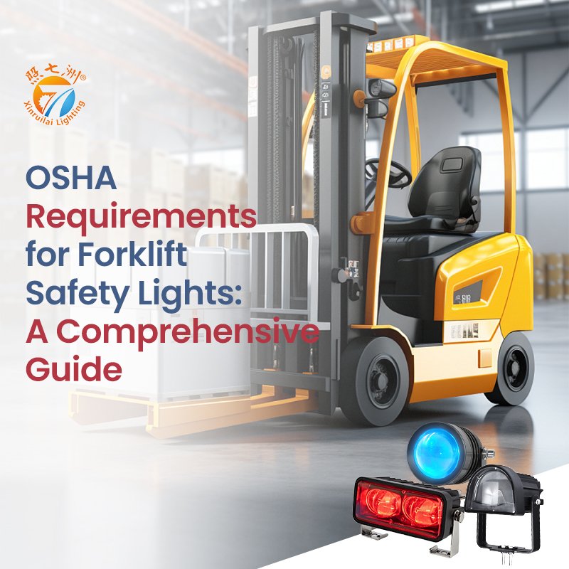 "OSHA Requirements for Forklift Safety Lights" Article Cover Image