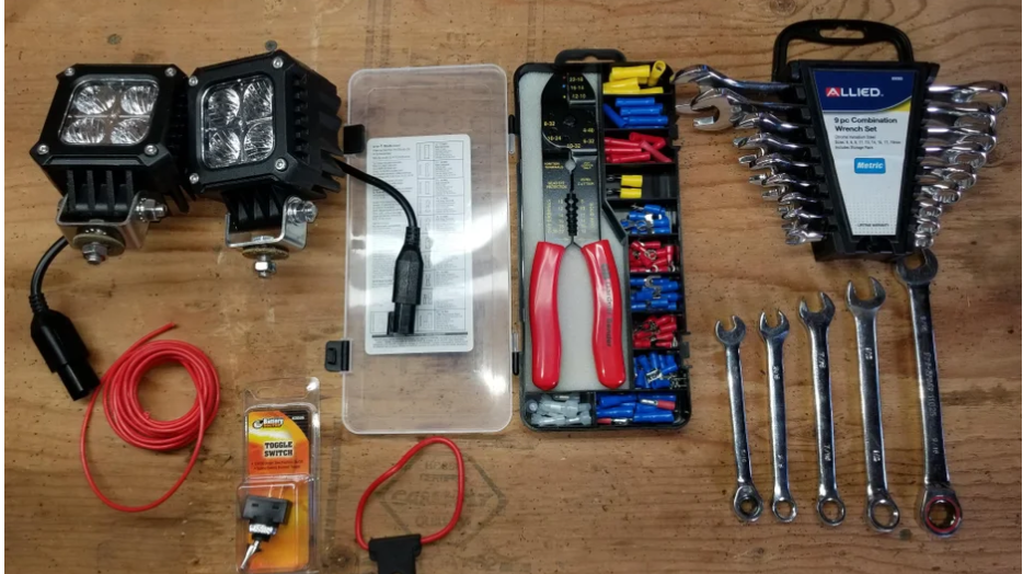 Supplies Needed to Install Truck Work Lights